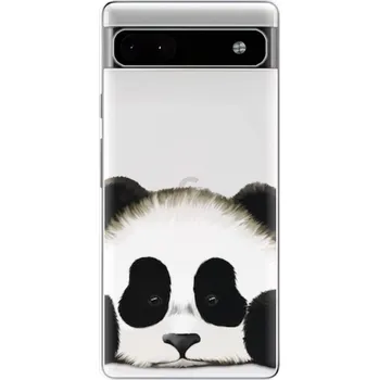 Pouzdro na mobilní telefon Odolné silikonové pouzdro iSaprio - Sad Panda - Google Pixel 6a 5G