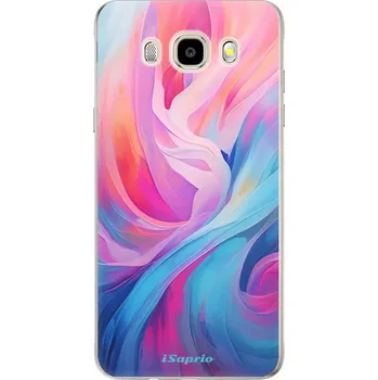 Pouzdro na mobilní telefon Odolné silikonové pouzdro iSaprio - Abstract Wave 02 - Samsung Galaxy J5 2016