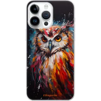 Pouzdro na mobilní telefon Odolné silikonové pouzdro iSaprio - Abstract Owl - iPhone 15 Pro Max