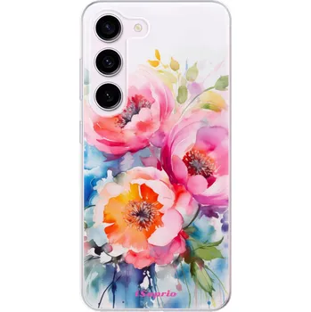 Pouzdro na mobilní telefon Odolné silikonové pouzdro iSaprio - Peony 12 - Samsung Galaxy S23 5G