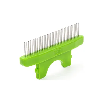 Kartáč pro zvířata JK ANIMALS Nástavec - hřeben 35 hrotů "L" 10 cm