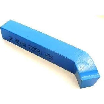 Příslušenstí k soustruhu Soustružnický nůž - z rychlořezné oceli ubírací ohnutý 20x20x125 mm