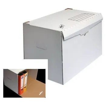 Archivační box Archivní krabice bílá 50 x 33 x 30 cm na pořadače 315.00 HIT