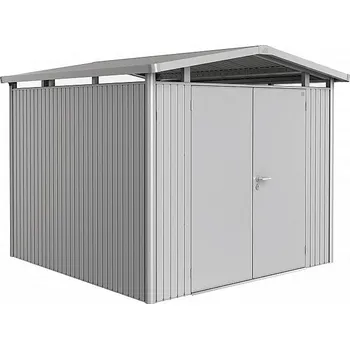 Zahradní domek Biohort Zahradní domek BIOHORT Panorama P5 duo 273 × 318 cm (stříbrná metalíza)