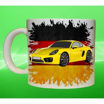 hrnek s Porsche Cayman GTS 75ml (hrneček s osobním autem Porsche)