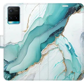 Pouzdro na mobilní telefon Flipové pouzdro iSaprio - Color Marble 32 - Vivo Y21 / Y21s / Y33s