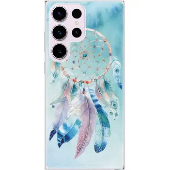 Pouzdro na mobilní telefon Odolné silikonové pouzdro iSaprio - Dreamcatcher Watercolor - Samsung Galaxy S23 Ultra