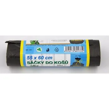 Pytle na odpadky Sáčky na odpad 35 litrů, 55x60 cm, 20 sáčků v balení, 10 micronů