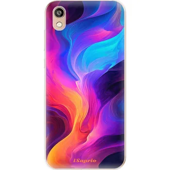 Telefonní příslušenství Odolné silikonové pouzdro iSaprio - Abstract Wave 01 - Huawei Honor 8S