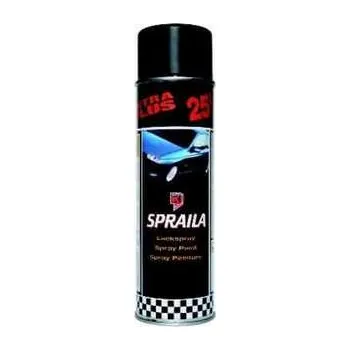 Barva ve spreji Auto-K Spraila barevný sprej, černá lesklá - 500ml Kwasny