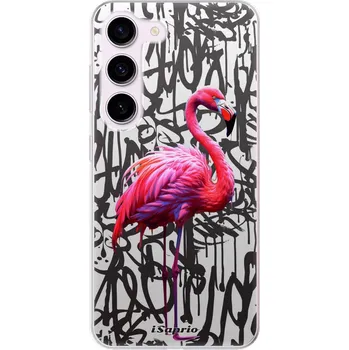 Pouzdro na mobilní telefon Odolné silikonové pouzdro iSaprio - Flamingo Graffiti - Samsung Galaxy S23 5G
