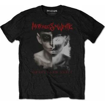 Pánská móda Motionless In White tričko, Split Screen, pánské M