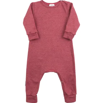 Kojenecký overall vínový bavlněný overal