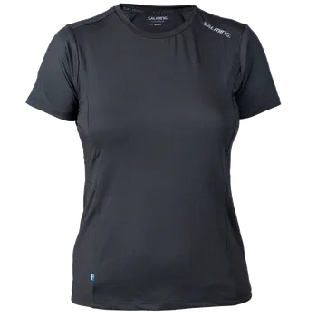 Běžecké oblečení SALMING Essential Tee Women Black XS - XS