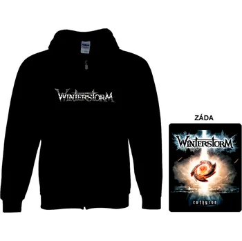 Pánská mikina Winterstorm - mikina s kapucí a zipem