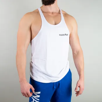 Pánské tílko Tílko Stringer Warrior bílé XXXL