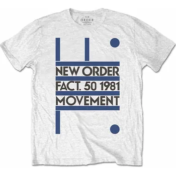 Pánská móda New Order tričko, Movement, pánské XL