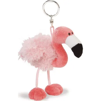 NICI Klíčenka plyšová 10 cm, plameňák