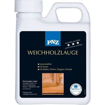 Olej na dřevo PNZ Louh na měkké dřevo 2,5l Odstín: č.5