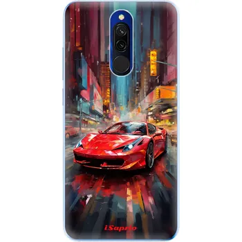 Pouzdro na mobilní telefon Odolné silikonové pouzdro iSaprio - Ferrari - Xiaomi Redmi 8