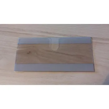 PLASTOVÝ DRŽÁK NA BEDNY 04 - pěnová samolepka 80x200mm - pěnová samolepka - 1 ks