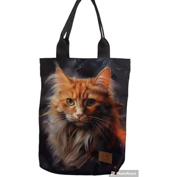 Krásné taška přes rameno, rezavý kocour