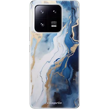 Pouzdro na mobilní telefon Odolné silikonové pouzdro iSaprio - Blue White Marble - Xiaomi 13 Pro