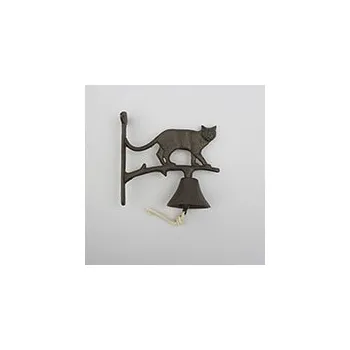 Domovní zvonek Litinový zvonek, kočka