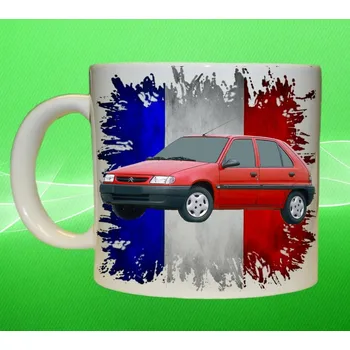 hrnek s Citroen Saxo 75ml (hrneček s osobním autem CITROEN)