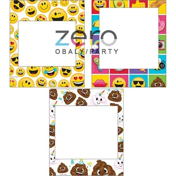 Party dekorace Fotorekvizity VIP 'fotorámeček 30,4x35,5 cm' 3 ks