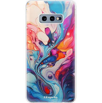 Odolné silikonové pouzdro iSaprio - Abstract Bubbles 01 - Samsung Galaxy S10e