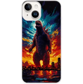 Odolné silikonové pouzdro iSaprio - Godzilla - iPhone 15 Plus