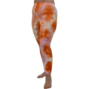 Dámské legíny VÝPRODEJ-Dámské legíny batika 1-8