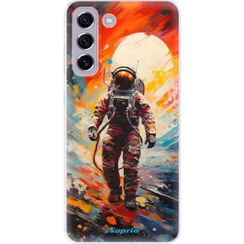 Pouzdro na mobilní telefon Odolné silikonové pouzdro iSaprio - Abstract Astronaut - Samsung Galaxy S21 FE 5G