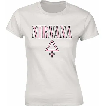 Nirvana tričko, Femme White, dámské M