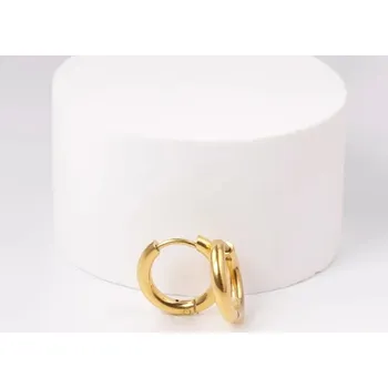 Náušnice Luxusní dámské náušnice z nerezové oceli - 95G 8mm