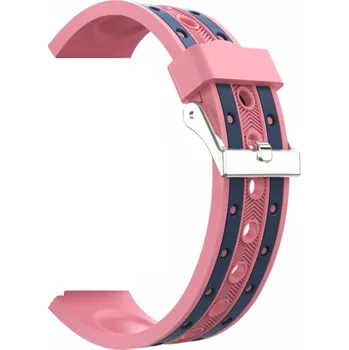Řemínek na hodinky SmartFit Silikonový řemínek dětské chytré hodinky Lige KIDS LT21 Cool / 20mm / růžový 660535