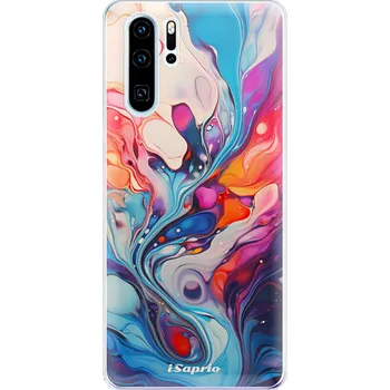 Pouzdro na mobilní telefon Odolné silikonové pouzdro iSaprio - Abstract Bubbles 01 - Huawei P30 Pro