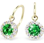 Cutie Jewellery Zlaté dětské náušnice C2745Z-Green