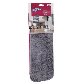 nahárada k mopu Q Home náhrada na mop suchý zip(2ks/bal)