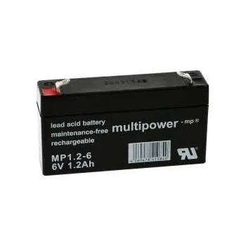 Záložní baterie Akumulátor MP1,2-6 VdS - Powery 6V 1200mAh