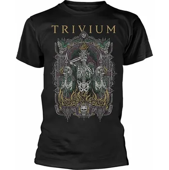 Pánské oblečení Trivium tričko, Skelly Frame Black, pánské XXL