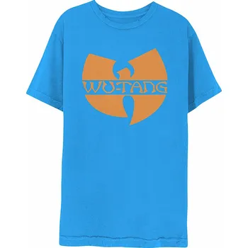Pánská móda Wu-Tang Clan tričko, Logo Blue, pánské XL