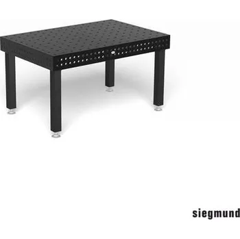 Dílenský stůl SIEGMUND [4-220035.P] Svařovací stůl Professional 750 - 1500×1000×150, Plasmanitridovaný, 4 × Noha - základní 700