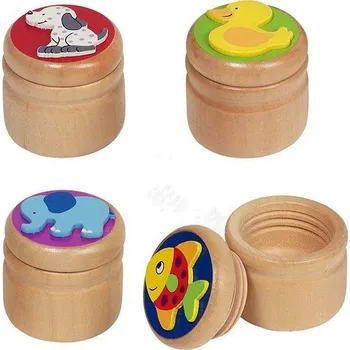 Dřevěná hračka Krabička na první zoubky - Pro kluky dřevěná, 1ks (Goki) - Doporučujeme