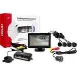 Parkovací asistent LCD 4,3" s kamerou HD-307-IR se 4 senzory černý