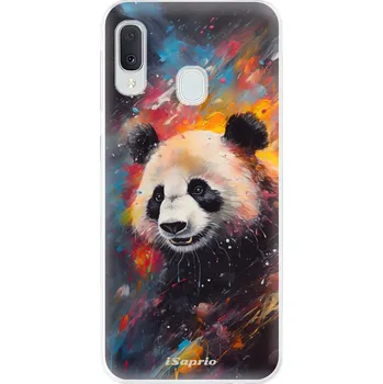 Pouzdro na mobilní telefon Odolné silikonové pouzdro iSaprio - Panda 02 - Samsung Galaxy A20e