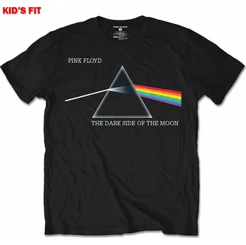 Chlapecké tričko Pink Floyd tričko, Dark Side of the Moon Kids Black, dětské XL velikost XL věk (7-8 let)