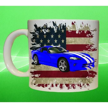 hrnek s Dodge Viper GTS 150ml (hrneček s osobním autem )