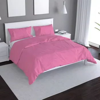 Povlečení Saténové povlečení Azalkově růžová - Sablio - 140x220 / 90x70